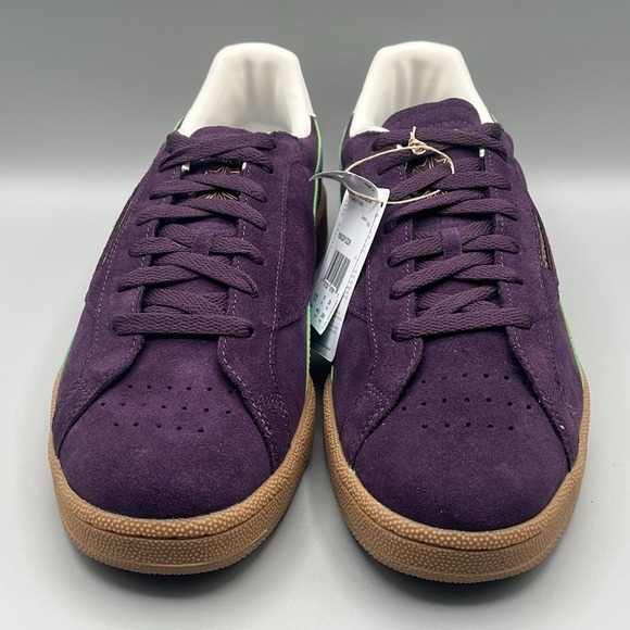 Reebok Club C Grounds UK Purple Teal Retro Shoes - Men's Size 11 NEW - Picture 3 of 8